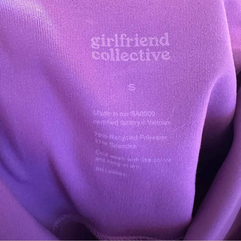 Girlfriend Collective Purple Compressive High-Rise Leggings - Picture 5 of 6